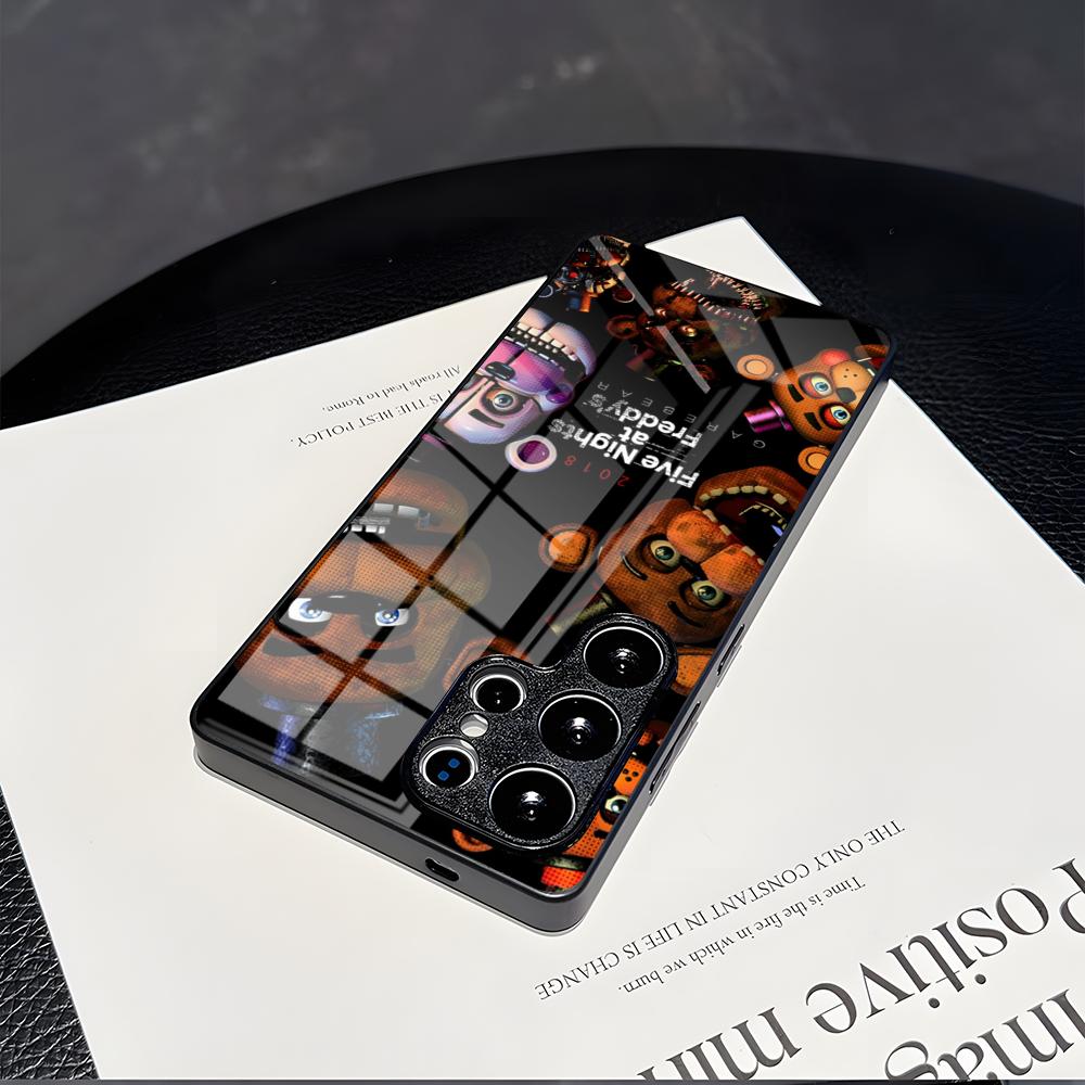 Fnaf Five-nights-At-Freddys Phone Case For Samsung S 25 24 23 22 21 Ultra 10 Plus A16 Pro Fe 20 Note 34 S30 Shockproof