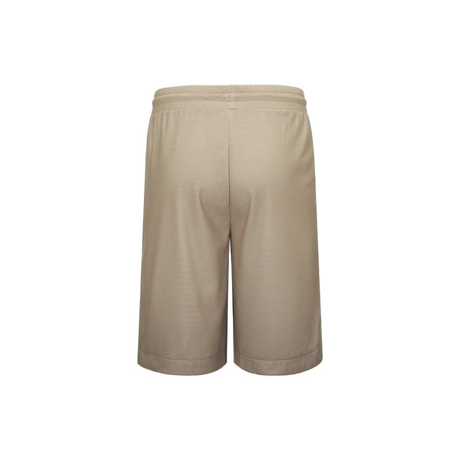 Reebok Knit Short U Series Gradient Mesh Loose Mid Waist Casual Shorts Unisex shorts Light-Khaki 23RMS633UGK0