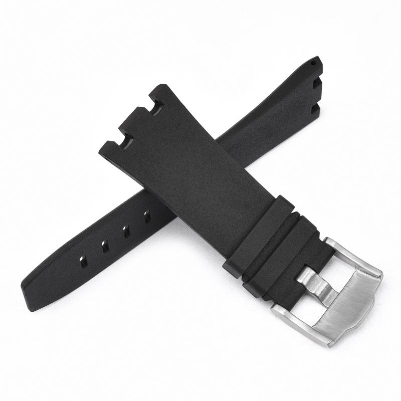 Waterproof Silicone Watchband for Audemars Piguet Royal Oak Offshore 15703 15710 26703 Series - Rubber Strap 28mm Men's Watch Accessories