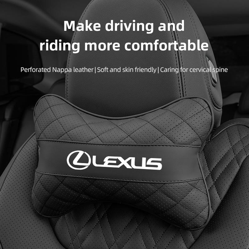 Polštářek pro oporu hlavy do autosedačky Bederní polštářek Vnitřní doplňky Pro Lexus FSPORT LBX NX RX 350h 450h ES UX 300e GS GX IS LS LX