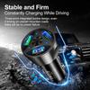 7A 3USB QC3.0 Car Charger Fast Charging 3 Ports For iPhone For Samsung Mobile Phone Car Charger Adapter For Car Use Charger