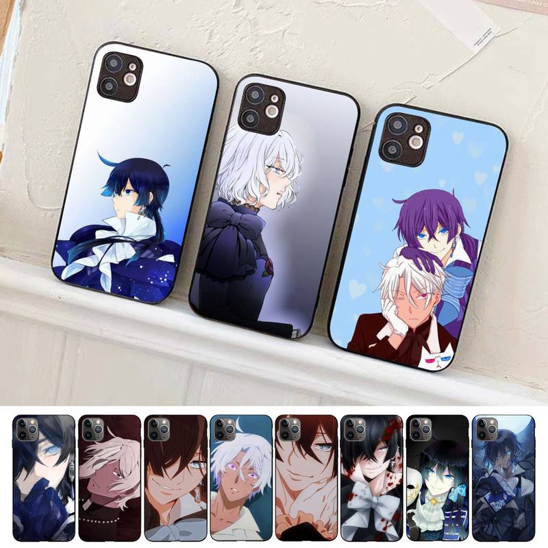 

Чехол для телефона Vanitas с аниме «The Case Study» для iPhone 11, 12, 13 mini pro XS MAX 8, 7, 6, 6S Plus X 5S SE 2020, XR