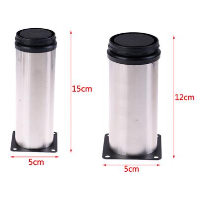 Adjustable Cabinet Legs Stainless Steel Kitchen Feets Round Stand Holder Durable