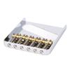 54mm Guitar Bridge with Brass Barrel Saddles 6 String Metal Bridge Replacement for Telecaster Electr