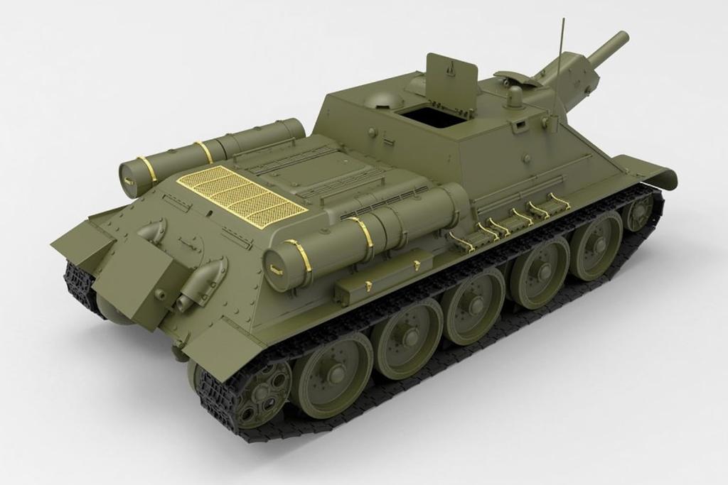 MiniArt Scale Soviet Late Model Full Interior Reproduction Plastic Model Kit MA35208 1/35 SU-122 (Interior Kit)