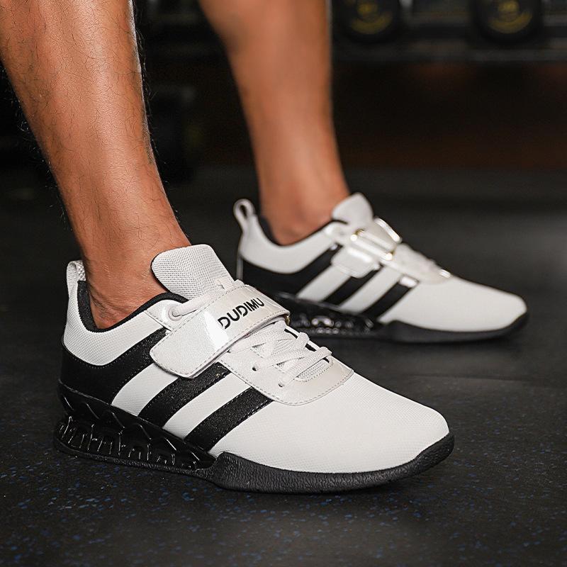 Squat Shoes Men's Indoor Fitness and Bodybuilding Special Training Shoes Women's Weight-bearing Deadlift Shoes Professional Strength Weightlifting