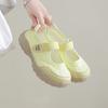 Summer new breathable little white shoes female students platform versatile casual sports board shoes-