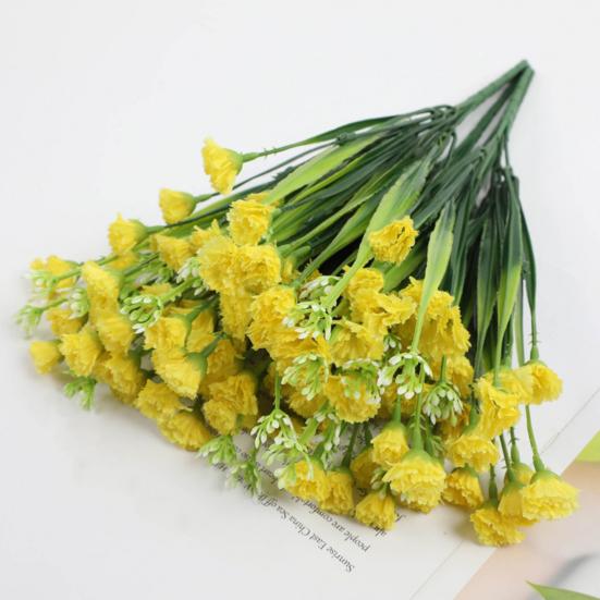 Artificial Flower No Maintenance No Watering No Fading Bright Color Realistic Lifelike Artificial Flower Wedding Party Home Decoration