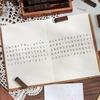 70-Piece Retro Wooden Stamp Set: Uppercase, Lowercase, Numbers, Cursive & Standard