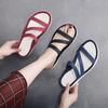 Summer new soft-soled cool slippers, trendy beach slippers for women, fashionable casual single shoes, overalls, one-word slips