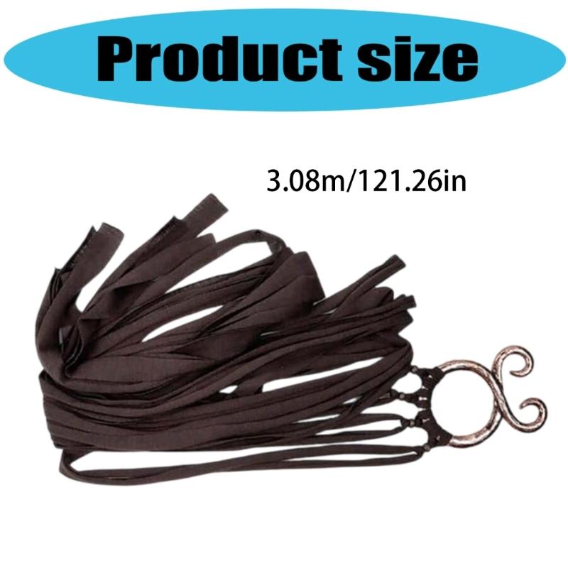 Ethnic Styles Rope Waist Belt With Knot Designs For Women Vintage Fashion Waist Accessory Waist Rope for Dress Sweater