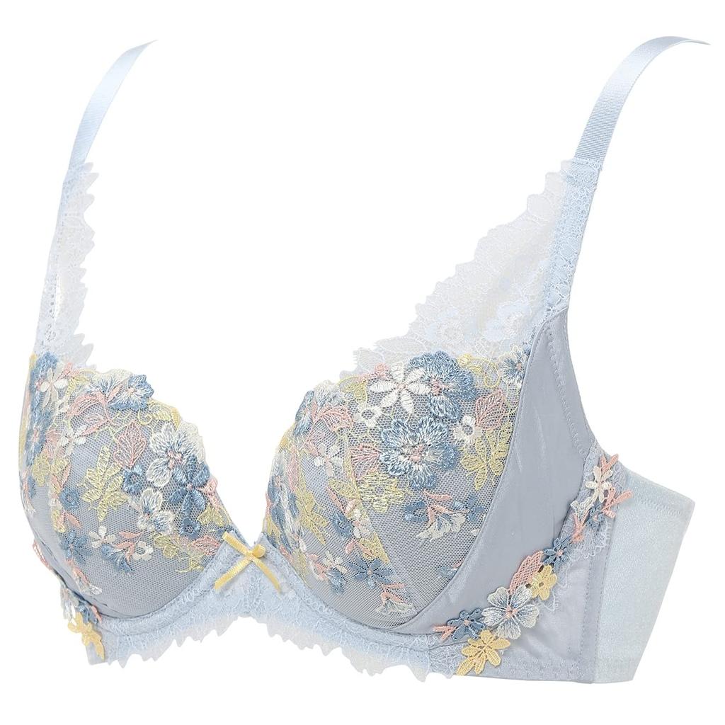 Triumph Premium Red Label 0085 M007 E70 Women's Bra, (Blue),