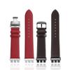 For Swatch Metal Adapter YVS400 YVB404 YVS420 YVS454 YVS451 Leather Strap Bracelet Modified Watch Chain 21mm Red Blue Black Band