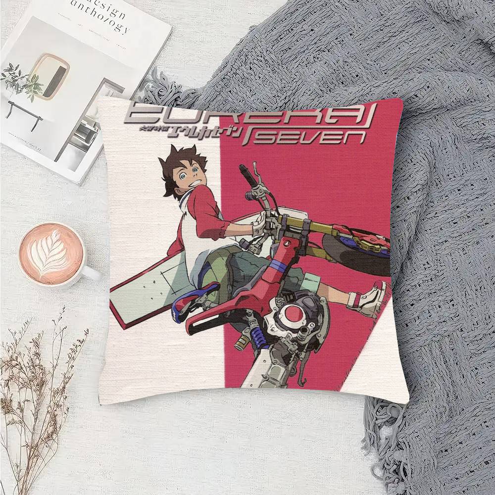 Аниме Эврика Семь Наволочка Подушка для Дивана Декор Комнаты Дома 12x12Inch