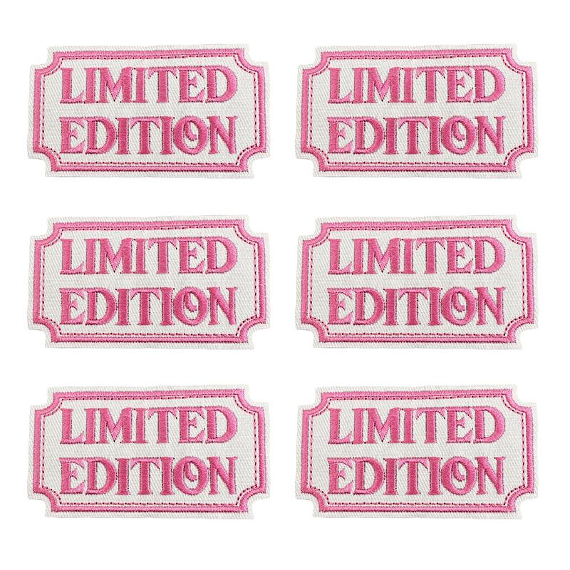 10pcs /Lots Western Cowboys Embroidered Patches Letter Patch Iron On Patches For Clothing Thermoadhesive Patches Jackets Hats Diy 