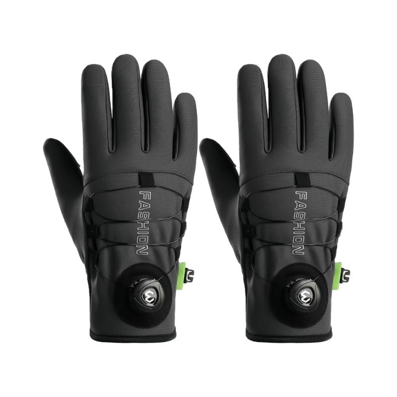 All Weather Thickened Winter Gloves for Men and Women with Touch Display Windproof Waterproof for Cycling Skiing 1 Pair