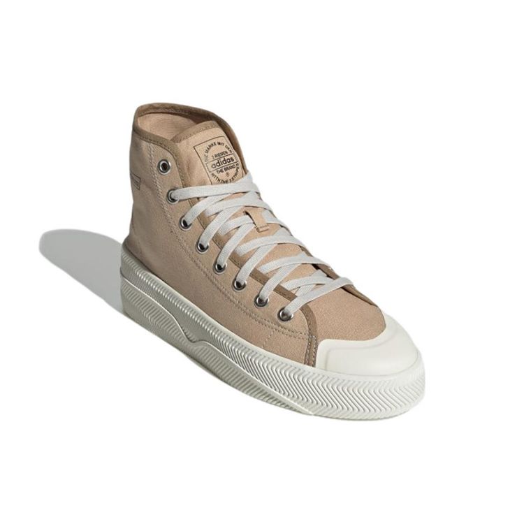 Adidas Nizza Pale Nude Unisex Sneakers Brown Sand Off-White GX0989