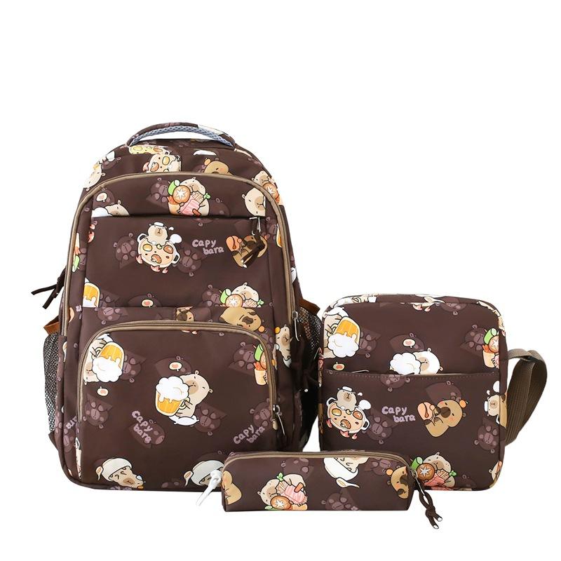 School bag new nylon primary school students cute backpack women's casual lightweight versatile school bag fashion