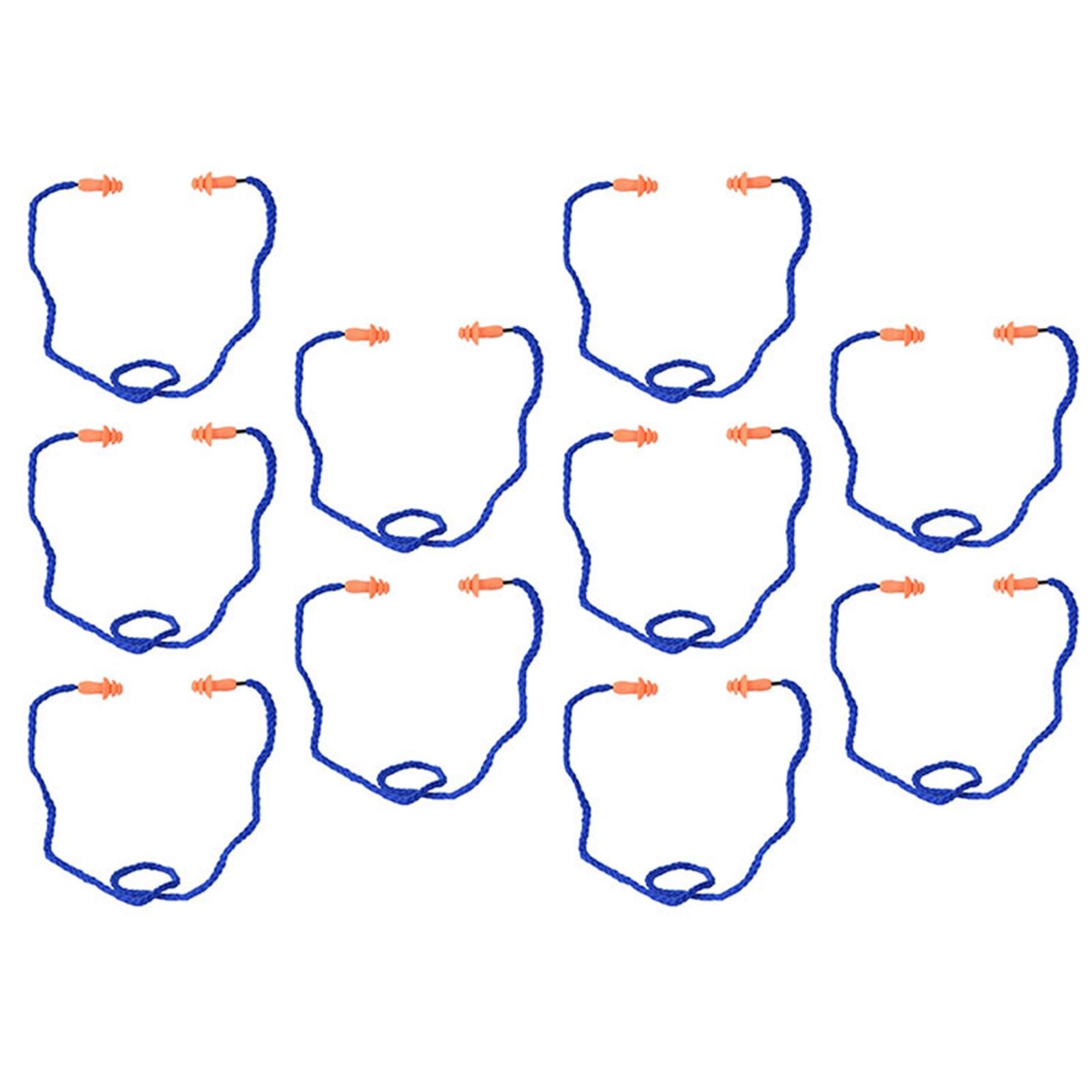 

10 Pair of Anti Noise Soft Silicone Earbud Earplug Christmas Tree Shape Ear Plug