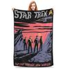 Super Soft Stars Treks The Original Series Strange Throw Blanket Fleece Lightweight Science Officer Bed Blanket Cozy Blankets
