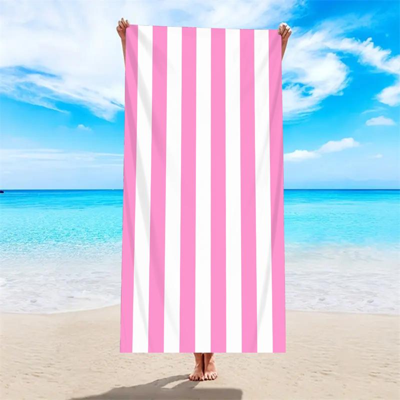 Outdoor beach towels, ultra-fine fiber quick drying absorbent towel, beach swimming vacation beach towel