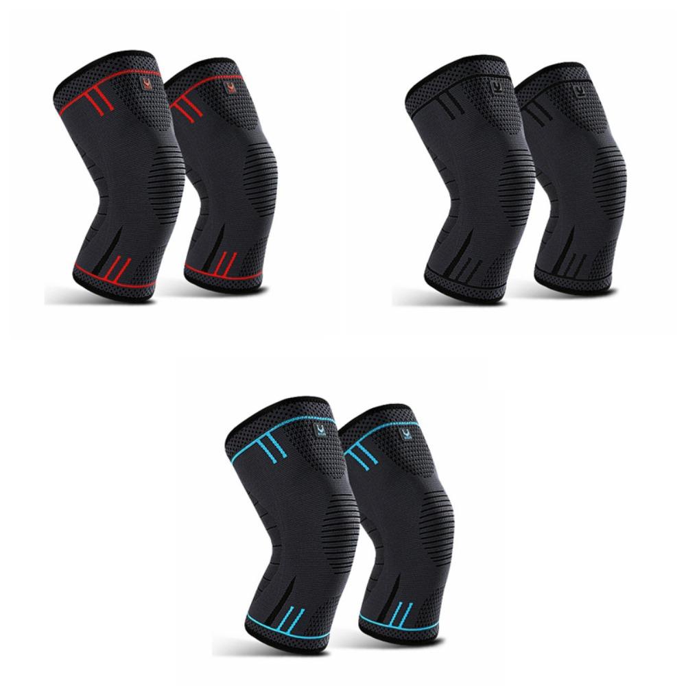 1 Pair High Elastic Knee Braces Elbow Support Sport Knee Support Sport Knee Pads  Fitness