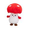Plush Mushroom Toy Soft Stuffed Cartoon Doll with Luminous Feature for Children Gift and Room Decoration Cute Design