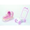 Takara Tomy Licca LF-11 Triplet Baby Doll Stroller Toy for Pretend Play Ages 3 and Up