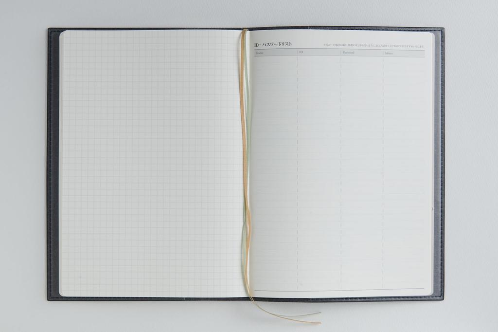 Takahashi Planner 2026 April Start A5 Weekly Desk Diary Casual 5 Dark Navy No.965