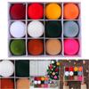 12Pcs 2.4 Inch Christmas Balls Christmas Tree Balls Shatterproof Velvet Christmas Tree Decoration Ornaments Christmas Ornaments