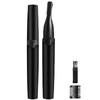 Rechargeable Electric Eyebrow Trimmer Razor for Men Facial Hair Shaver Painless Trimmer with Rinseable Blade for Face Beard