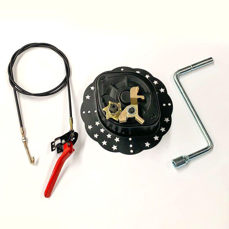 Hand-Cranked Mini Tiller Starter for 170F, 178F, 186F Air-Cooled Diesel Engines