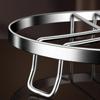 Stainless Steel Steamer Pan Rack Round Pot Rack New Egg Steaming Tray