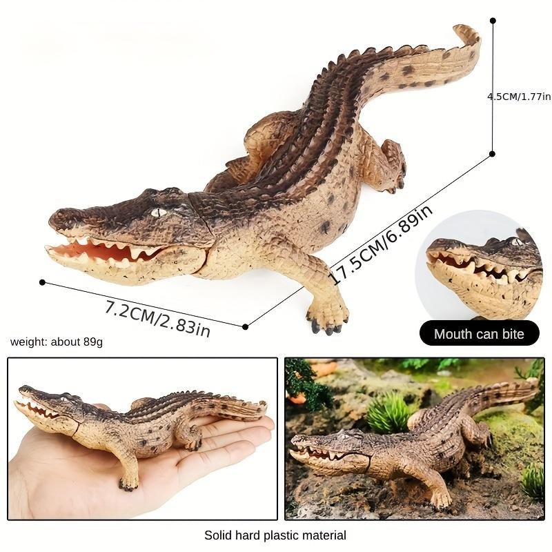 High-Quality Large High-Quality Size High-Quality Realistic High-Quality Crocodile Construction set High-Quality Statue High-Quality Solid