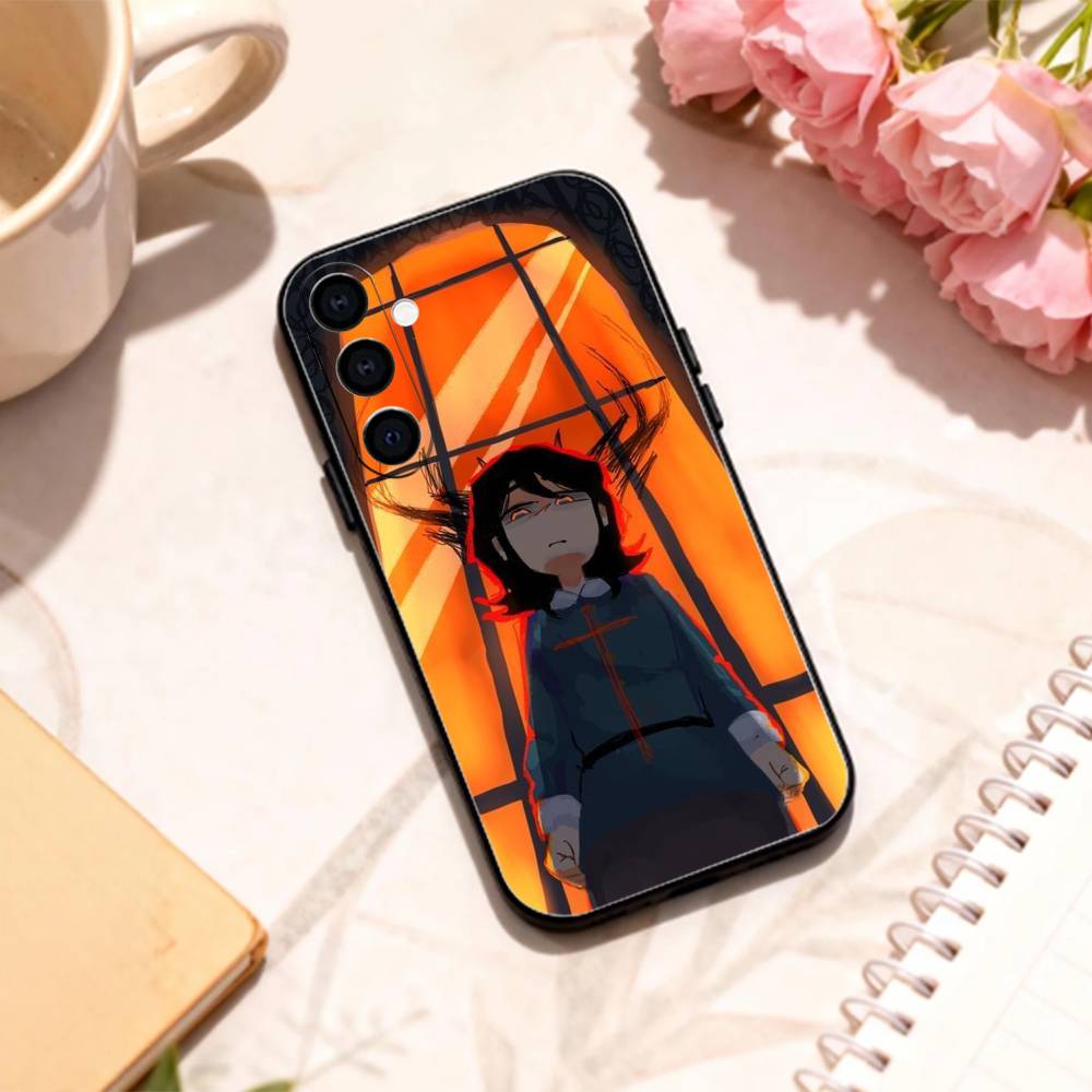 horror A-Abaddon H-HauntedS H-Hotel   phone Case For Samsung Galaxy A73,A72,A71,A70,A53,A52,A51,Others Soft Black Shell