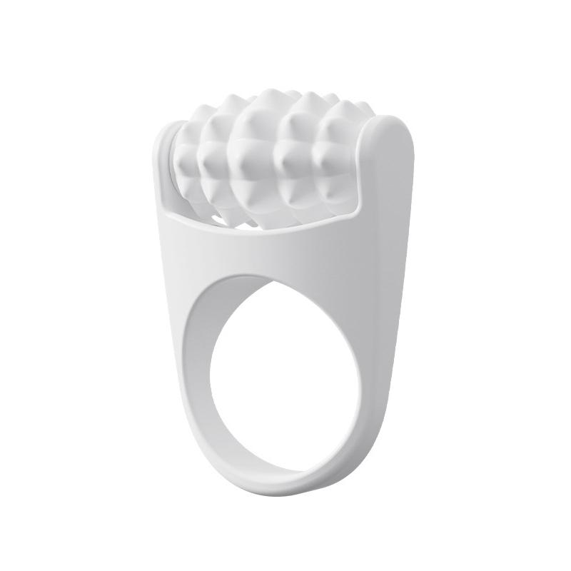 Facial Massage Roller Manual Facial Lifting Massager Rolling Massage Stick Ring Beauty Care Tool Silicone Portable Travel/Home