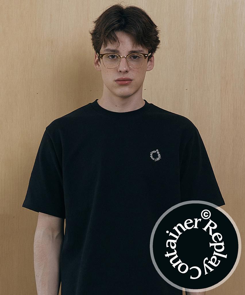 Lipeulleikeonteineo Rc Round Logo T-Shirts (Black)