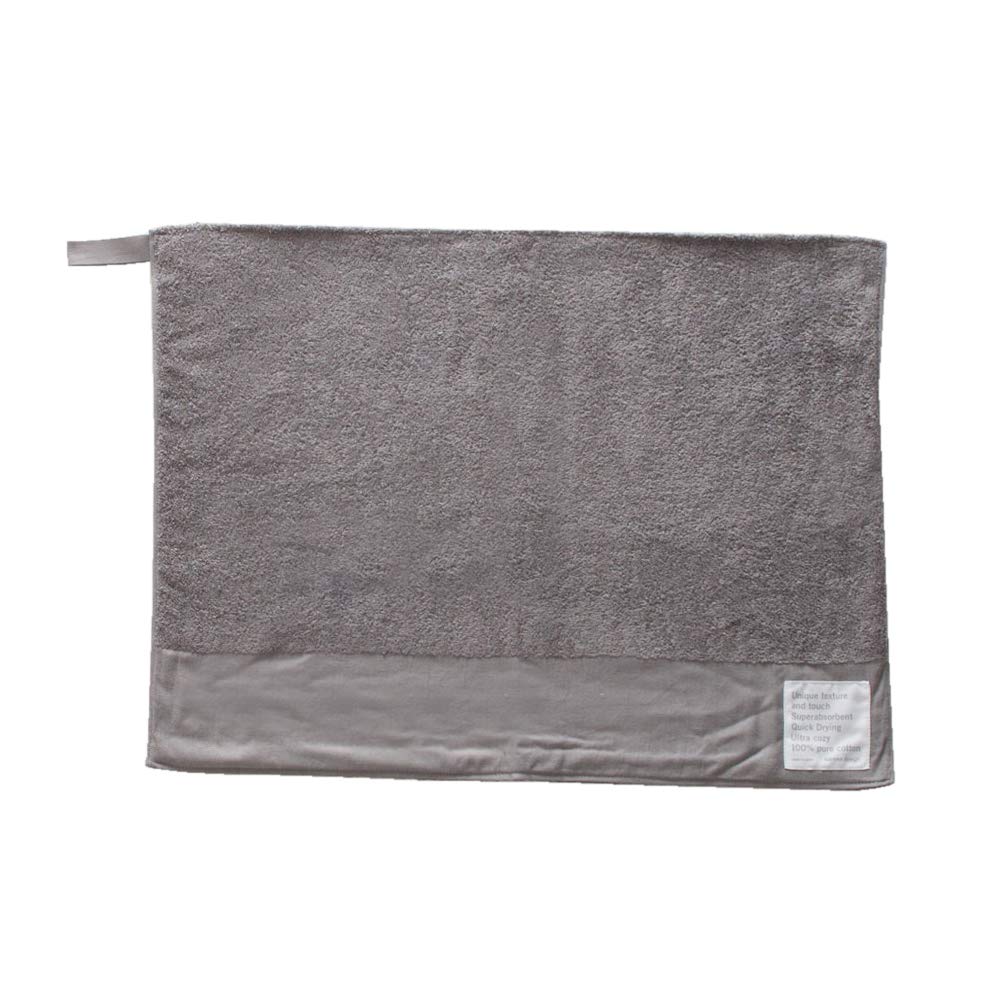 

b2c Senshu Bleached Pile Bath Mat (Charcoal Gray) | Made in Japan Bath Mat Towel Senshu Towel Japanese Gift Hotel Towel Hotel-Style Towel