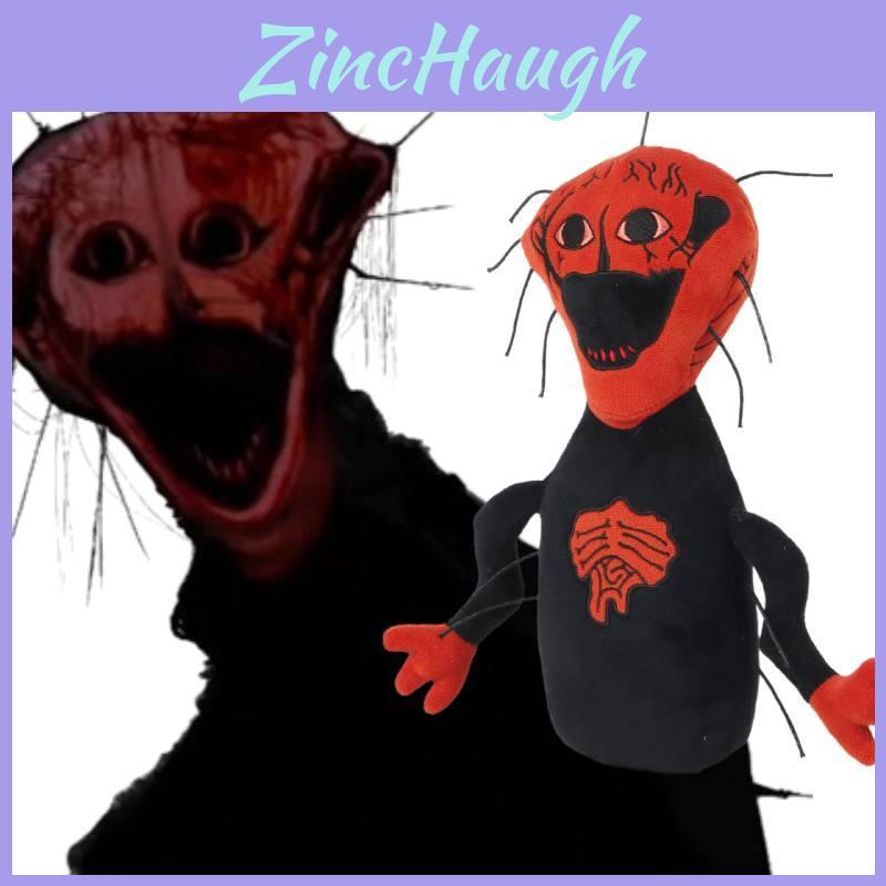 Peluche Gioco Horror Spaventoso Il Bollito Stile Oscuro Bambola di Pezza Rosso Nero