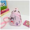 Ne Zha 2 Children Fashion Cartoon Crossbody Bag Polyester Material Outing School