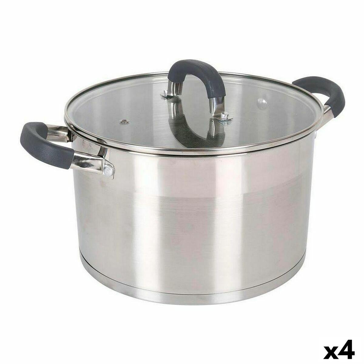 

Casserole Quttin 4,7 L Acier (4 Unités) TU прозрачный
