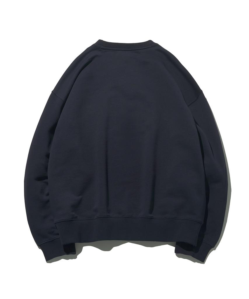 Treasure Flame Logo Sweatshirt Navy
