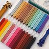 Handmade Greeting Card Decorations 5PCS Sealing Wax Sticks, with Wicks, Classic Color Envelope Strips, for And Vintage Craft Decor Professional