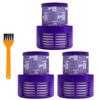 1-4PCS HEPA Post Filter for Dyson V10 US SV12 Robot Vaccum Cleaner Washable Post Filter Cleaning Accessory Replacement
