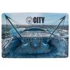 Manchester City FC Metal Stadium Sign (Pack of 2)