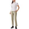 Skechers Moisture-Wicking Quick-Dry Cool Versatile Comfortable Soft Straight-Leg Casual Pants Women Bottoms Chestnut-Gold P225W167-00EG