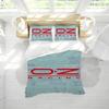 Fashion O-Oz Racing Duvet Cover Set Soft Wash Bed 3 Piece Summer Comfortable Student Dormitory Home Baby Bedding Best Seller