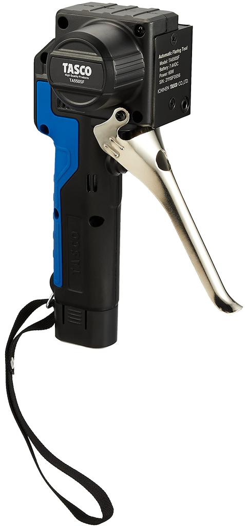 Ichinen TASCO Electric Flare Tool Rechargeable Quick Special Case Electric Smart Flare Tool for Flare Processing Set, TA550SF, Battery, Charger,