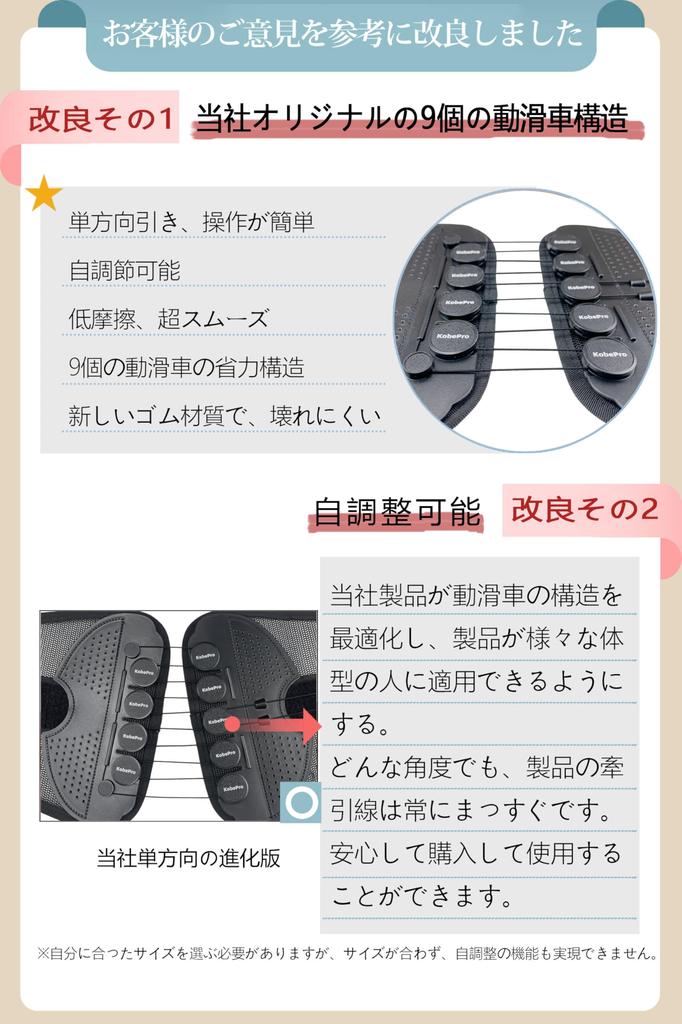 KobePro Waist Support Authentic by Lumbar Corset with Strong Breathable and Pulley Belt, [Recommended Chiropractors] Support, Mesh, Labor-Saving (M)