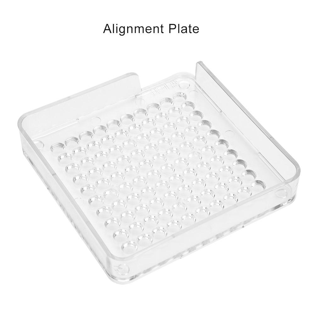 Empty Capsule Plates 100 Holes Manual Vitamins Powder Pressing Plate Capsules Filling Tool 0#